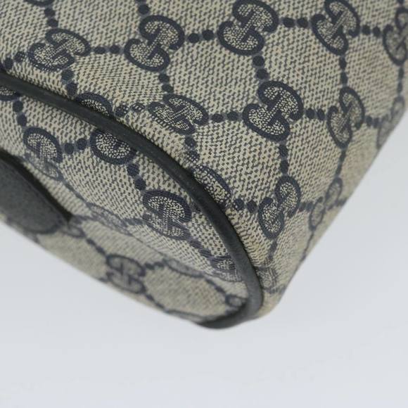 GUCCI GG Supreme Sherry Line Shoulder Bag Red Navy 32 001 4071 Auth ep2607 - Picture 15 of 16